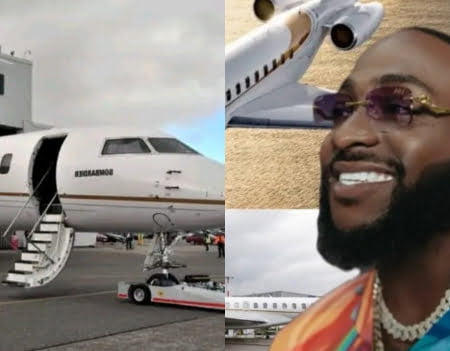 Davido’s Alleged Private Jet Arrives in Nigeria Amid Controversy